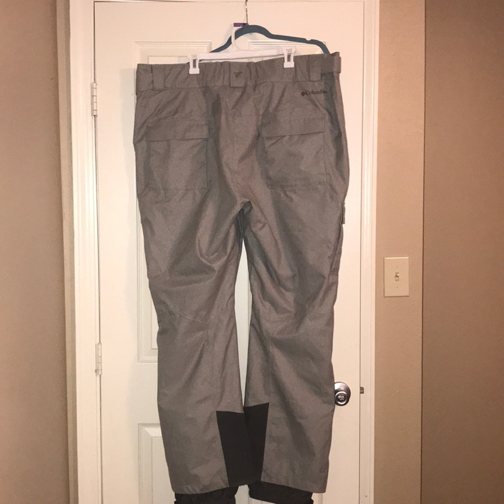 Columbia 2XL titanium snow pants - Picture 2 of 8